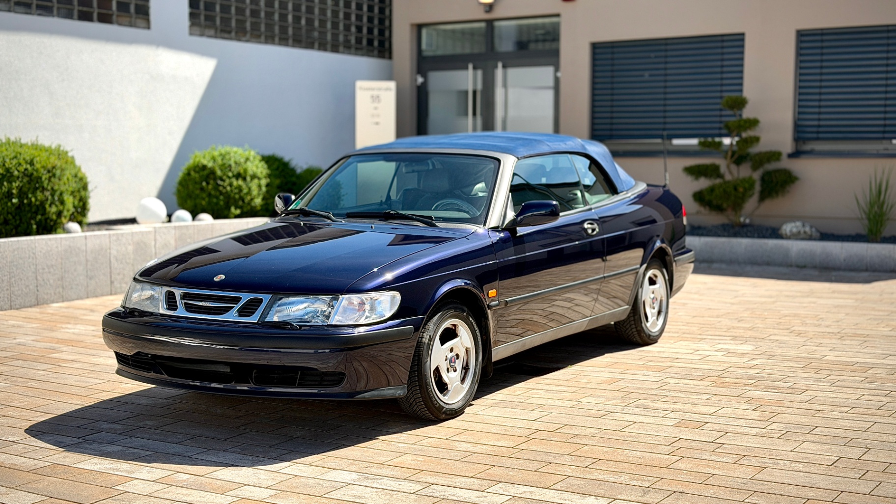Saab 9-3 Cabrio – Front nach Aufbereitung